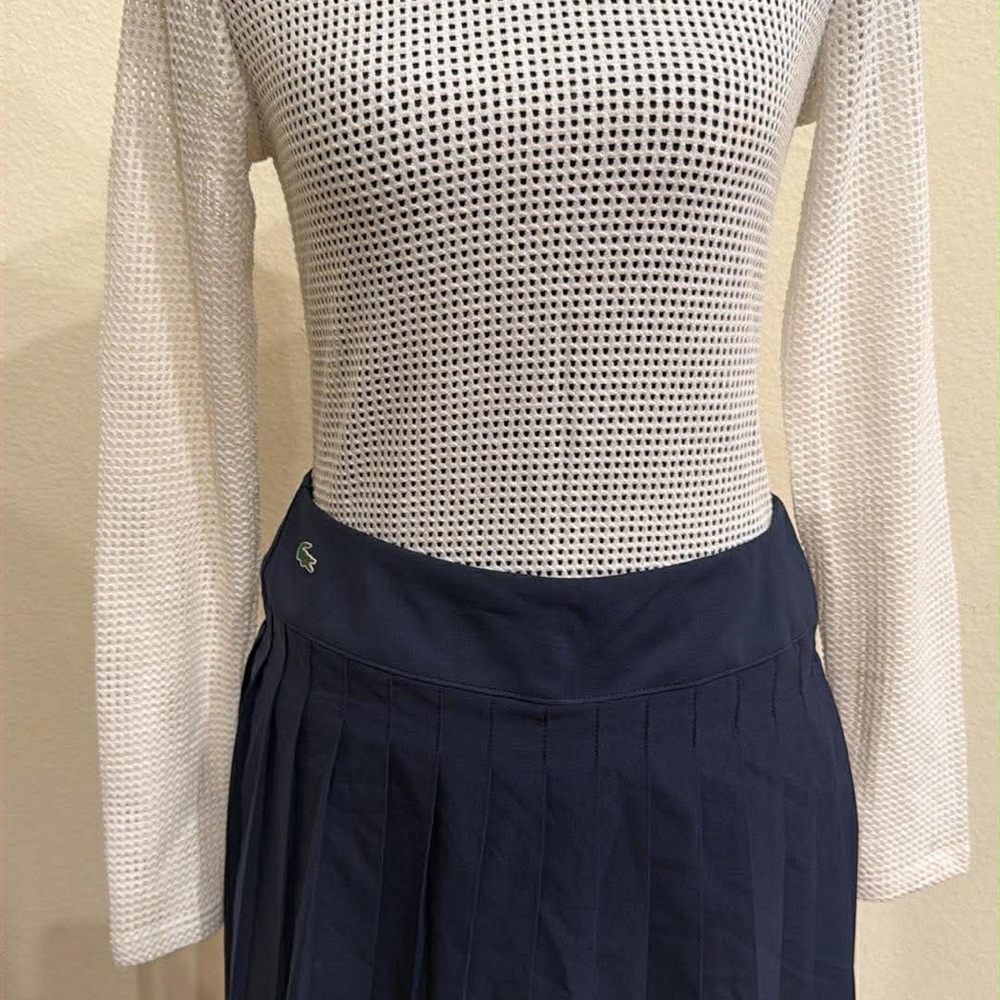 Lacoste Navy Skirt